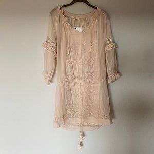 ulla johnson silk dress nwt